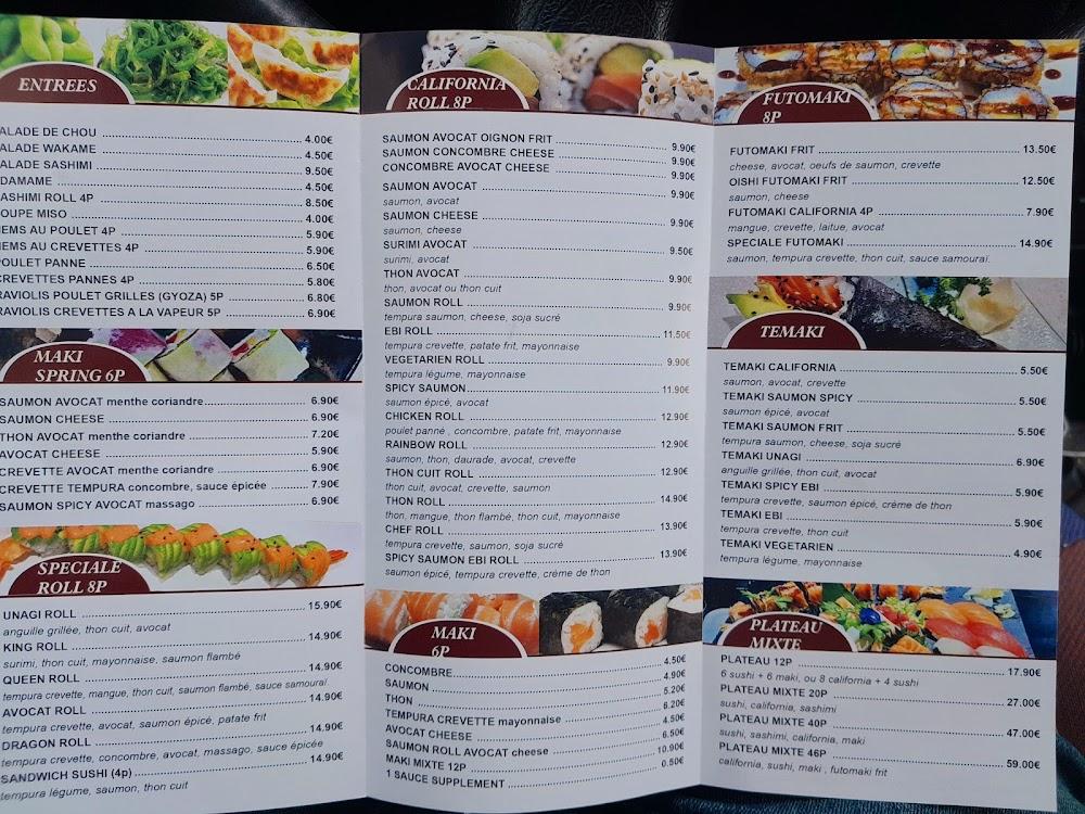 Taste & Sushi - Menu Image 1